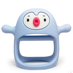 SMILY MIA PENGUIN BUDDY TEETHER TOY FOR 0-6 MONTHS SUCKING BABIES